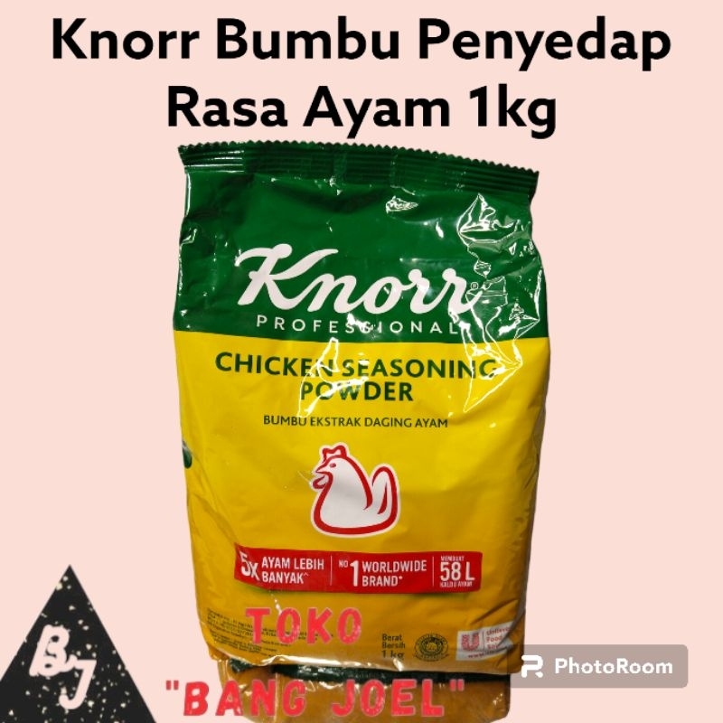 

Knorr Bumbu Penyedap Rasa Ayam 1KG / Chicken Seasoning Powder / Penyedap Rasa / Bumbu Extract Daging Ayam