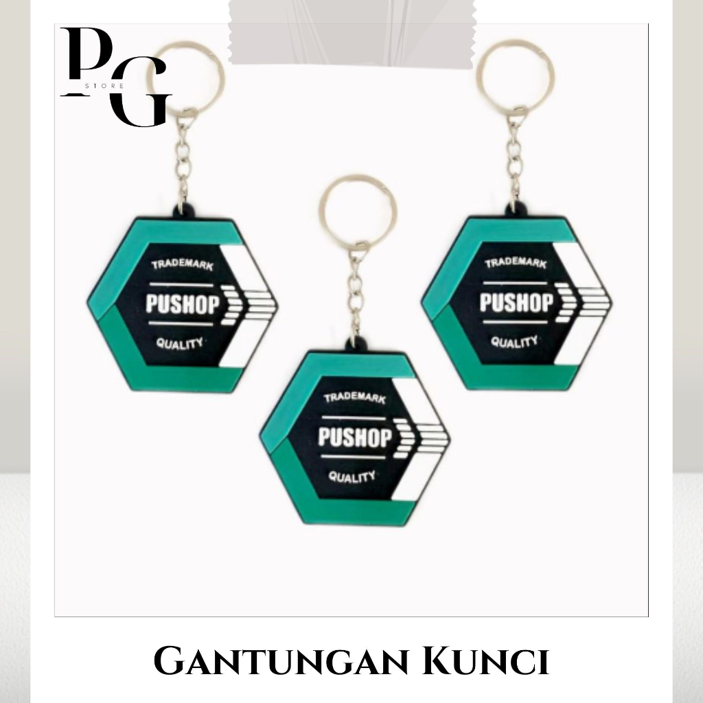 Gantungan Kunci Pushop Keychain Pushop Murah g