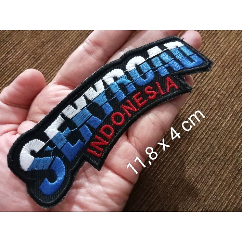 patch bordir sexyroad Indonesia aksesoris tempelan baju