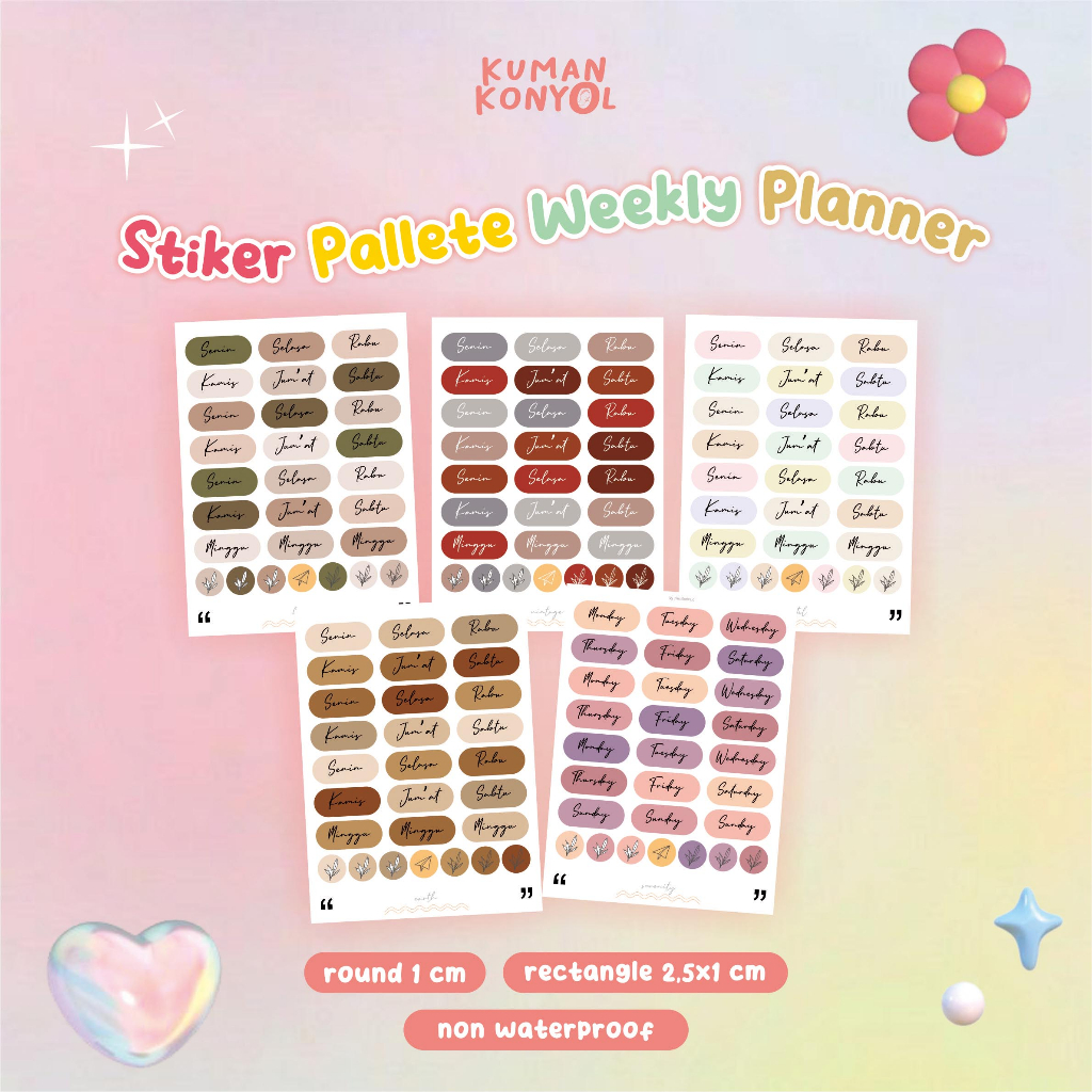 

STIKER BUKU JURNAL ◼️ BUJO ◼️ ALPHABET SET ◼️ SCRAPBOOK ◼️ STICKER PLANNER ◼️ AESTHETIC ◼️ WEEKLY ◼️ DAYS