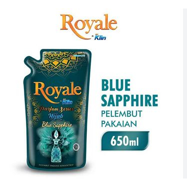 So Klin Royale Pelembut Pakaian Parfum Series Blue Sapphire 650ml
