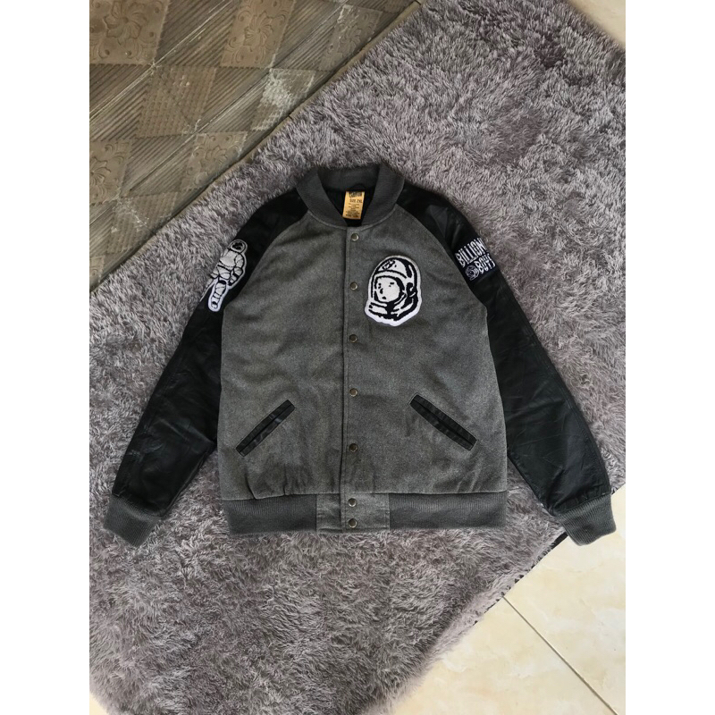 Varsity leather Billionaire boys club jacket