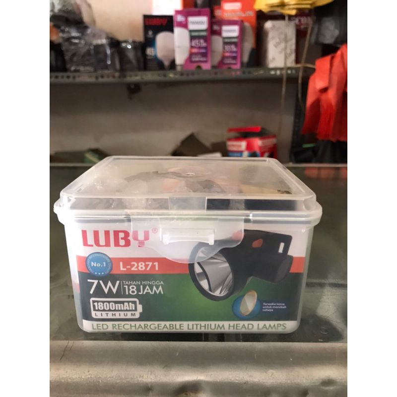 LAMPU KEPALA LUBY L-2871 7W