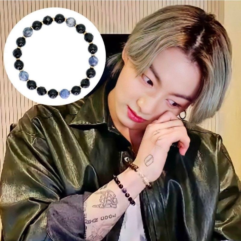 [PO] JK Bracelet Onyx Delixir Sodalite