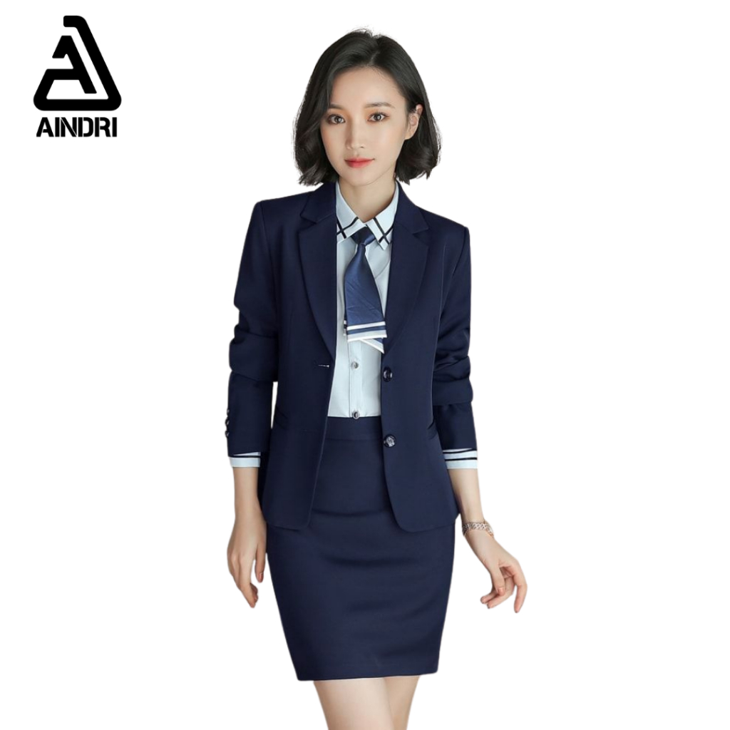 SETELAN JAS WANITA ROK / SETELAN BLAZER WANITA / SETELAN BLAZER WANITA TERBARU 2022 KEKINIAN / SETEL