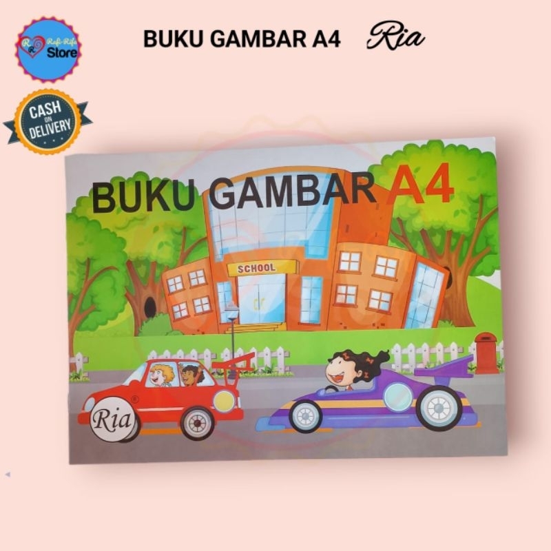 

Buku Gambar Drawing Book A4 Ria