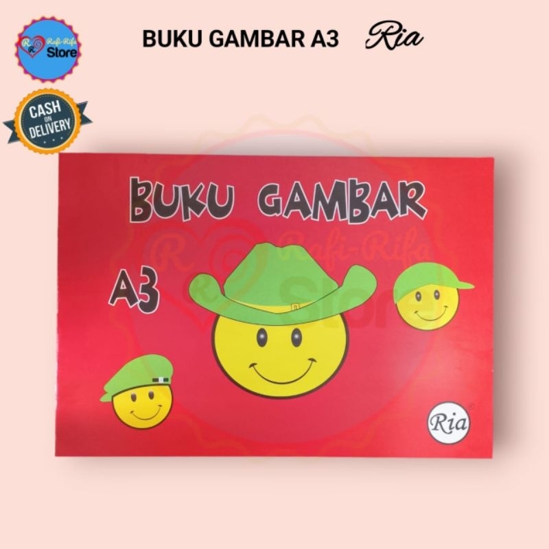 

Buku Gambar Drawing Book A3 Ria