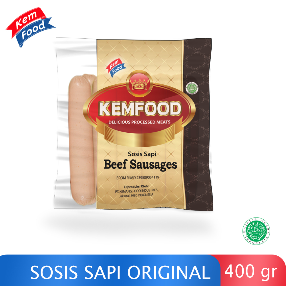 

Kemfood Sosis Sapi Original - 400 gr