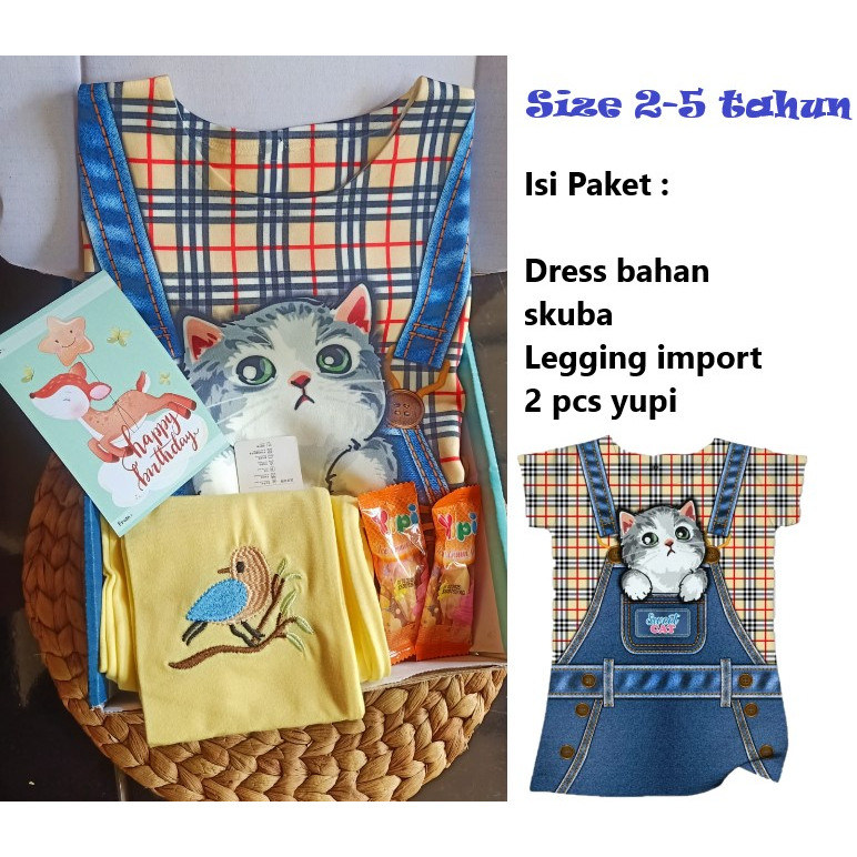 Hampers Kado Ulang Tahun Anak Perempuan 3-5 Tahun Birthday Gift Box