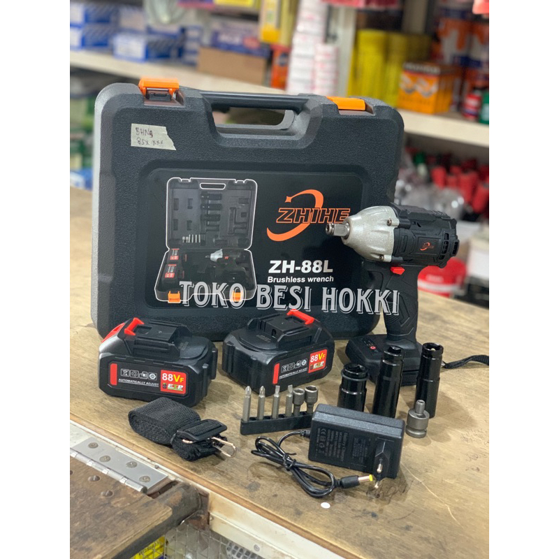 Mesin Impact Baut Roda Zhihe ZH-886 / Mesin Bor Buka Baut Kunci