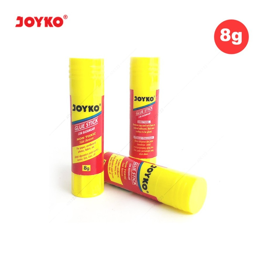 

Lem Kertas Glue Stick Joyko 8gr GS 09 Perekat Kuat Joyco Lem Stik Batangan