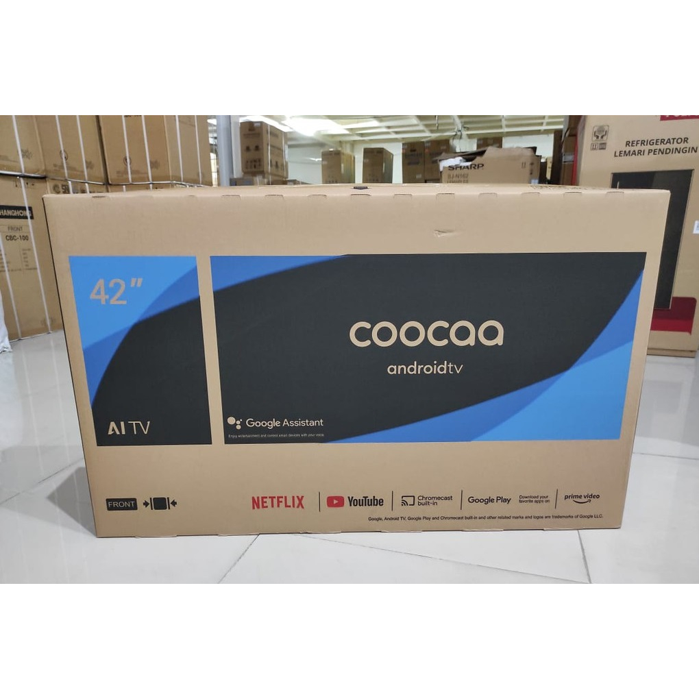 Led tv Coocaa 42 inch 42inch Android Digital 42CTC6200 Cooca Cocaa Coca Koka