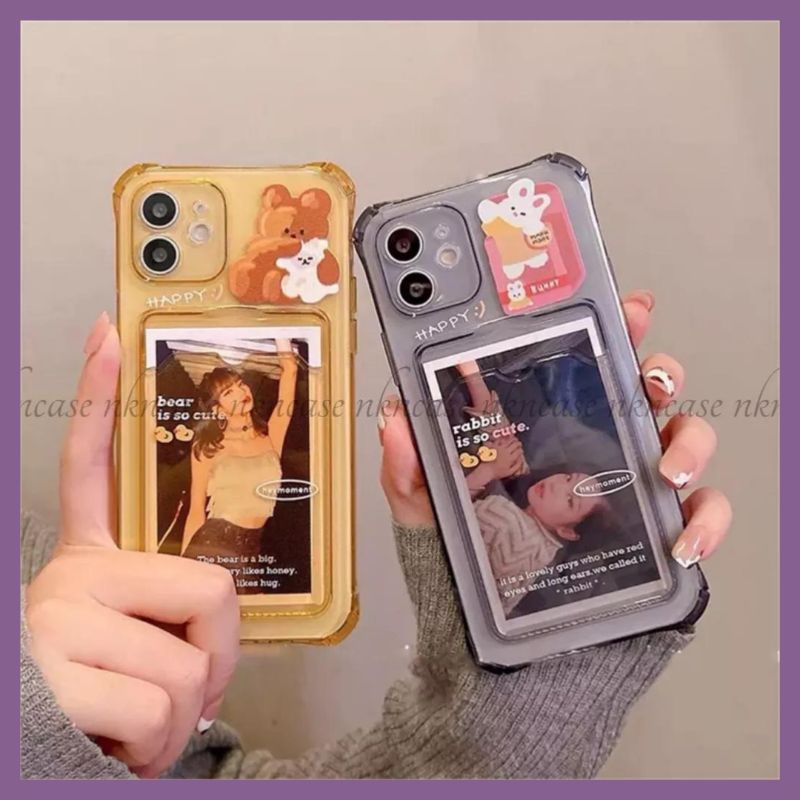 Softcase iPhone 7 8 SE 2020 7+ 8+ PLUS X XS XS MAX XR 11 12 MINI PRO MAX Softcase Photocard Silikon 