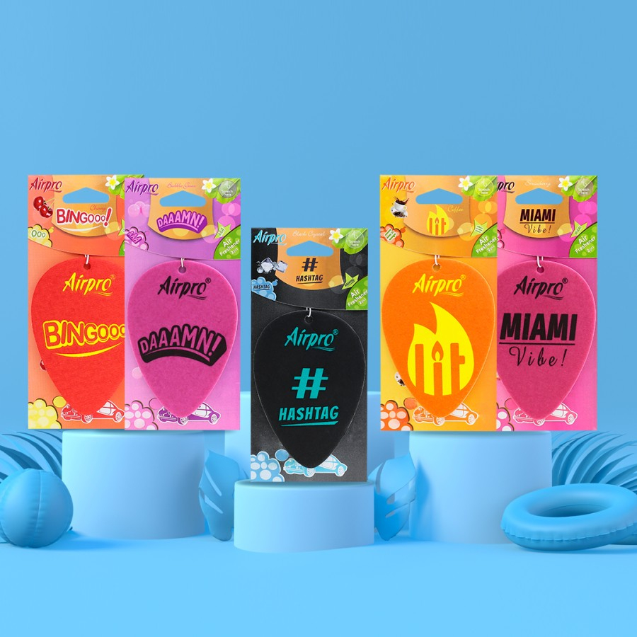 AIRPRO Pengharum Mobil Gantung Miami Vibe Strawberry