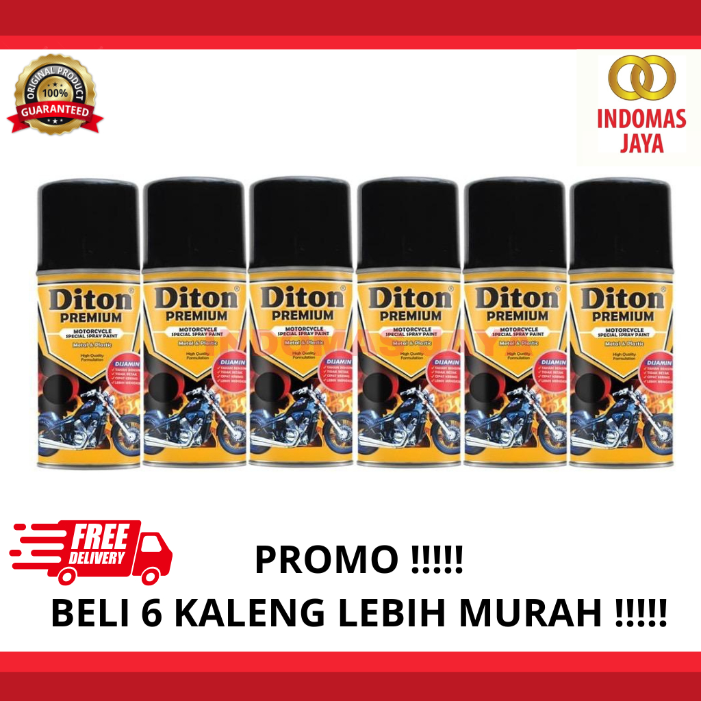 Cat Semprot DITON PREMIUM Paket 6 Kaleng