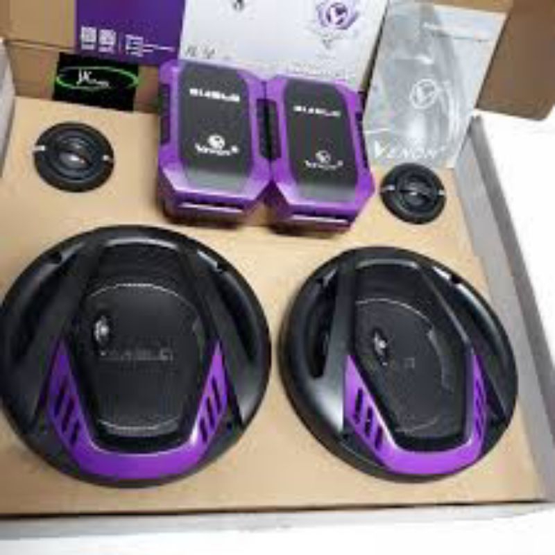 Speaker pintu split venom diablo berikut crossover dan Twitter nya audio mobil