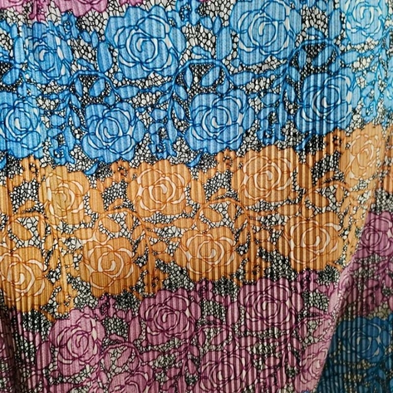 kain pleats motif - bahan motif plisket - kain gamis plisket - abaya pleats

