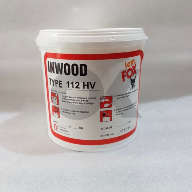 

Lem Fox Putih INWOOD 4kg