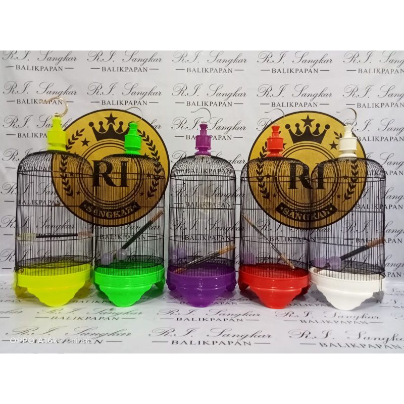 Sangkar Besi Love Bird PVC