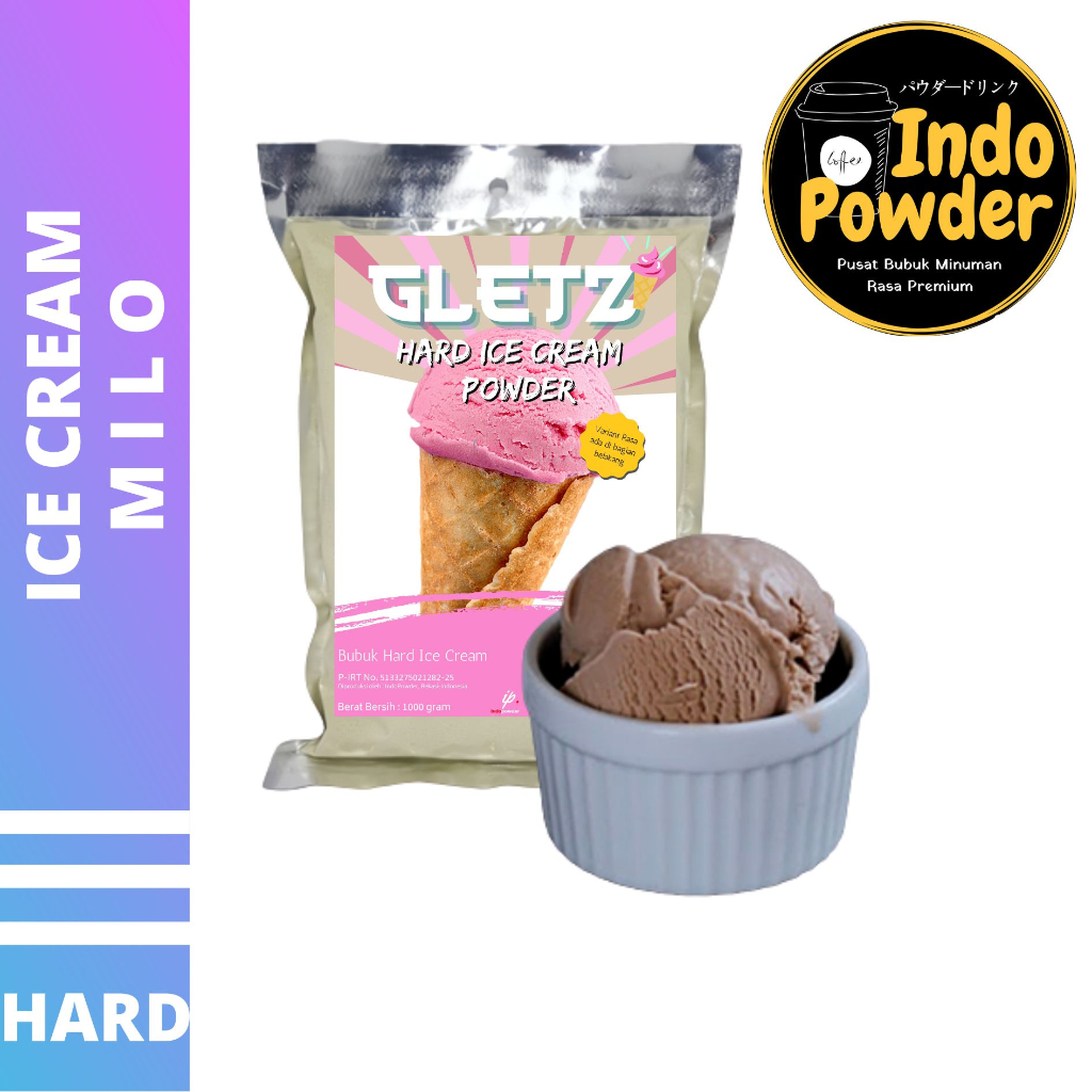

HARD ICE CREAM MYLO 1Kg - Bubuk Es Krim MYLO - Bubuk Es Krim - ICE CREAM Powder 1Kg