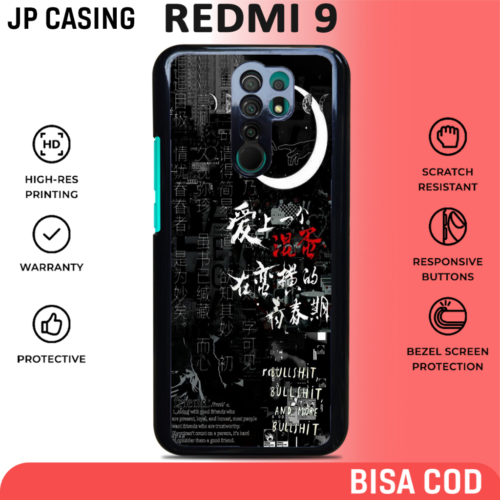 case redmi 9 terbaru aesthetic motif aesthetic art 02 keren casing hp mewah bahan softcase hardcase 