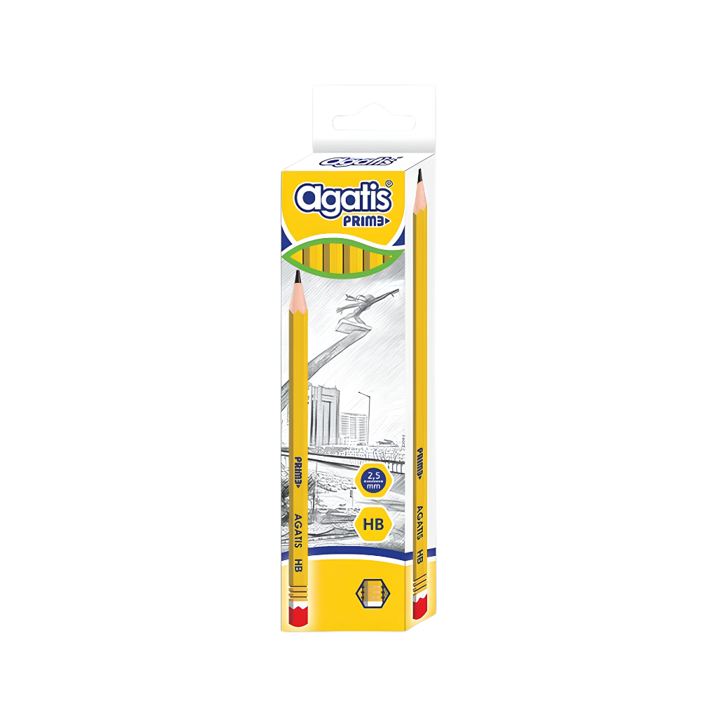 

Pensil Agatis Prime HB Hexagonal Wood Per Pack