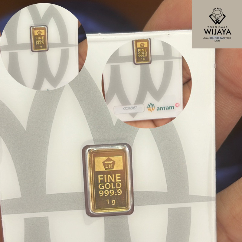 EMAS ANTAM LOGAM MULIA 1 gram