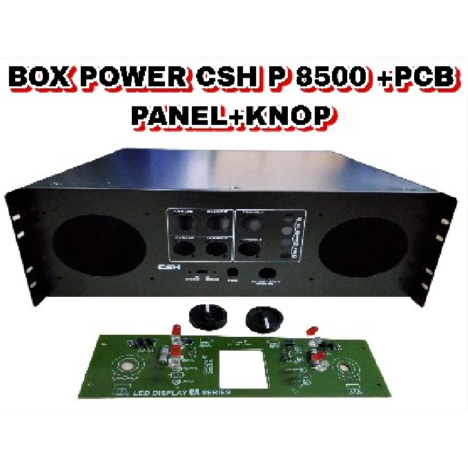 BOX POWER CSH P 8500 +PCB PANEL+KNOP