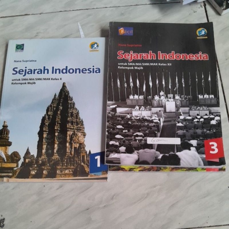 SEJARAH INDONESIA WAJIB FACIL KELAS 1 2 3/10 11 12 SMA/SMK K13 EDISI REVISI