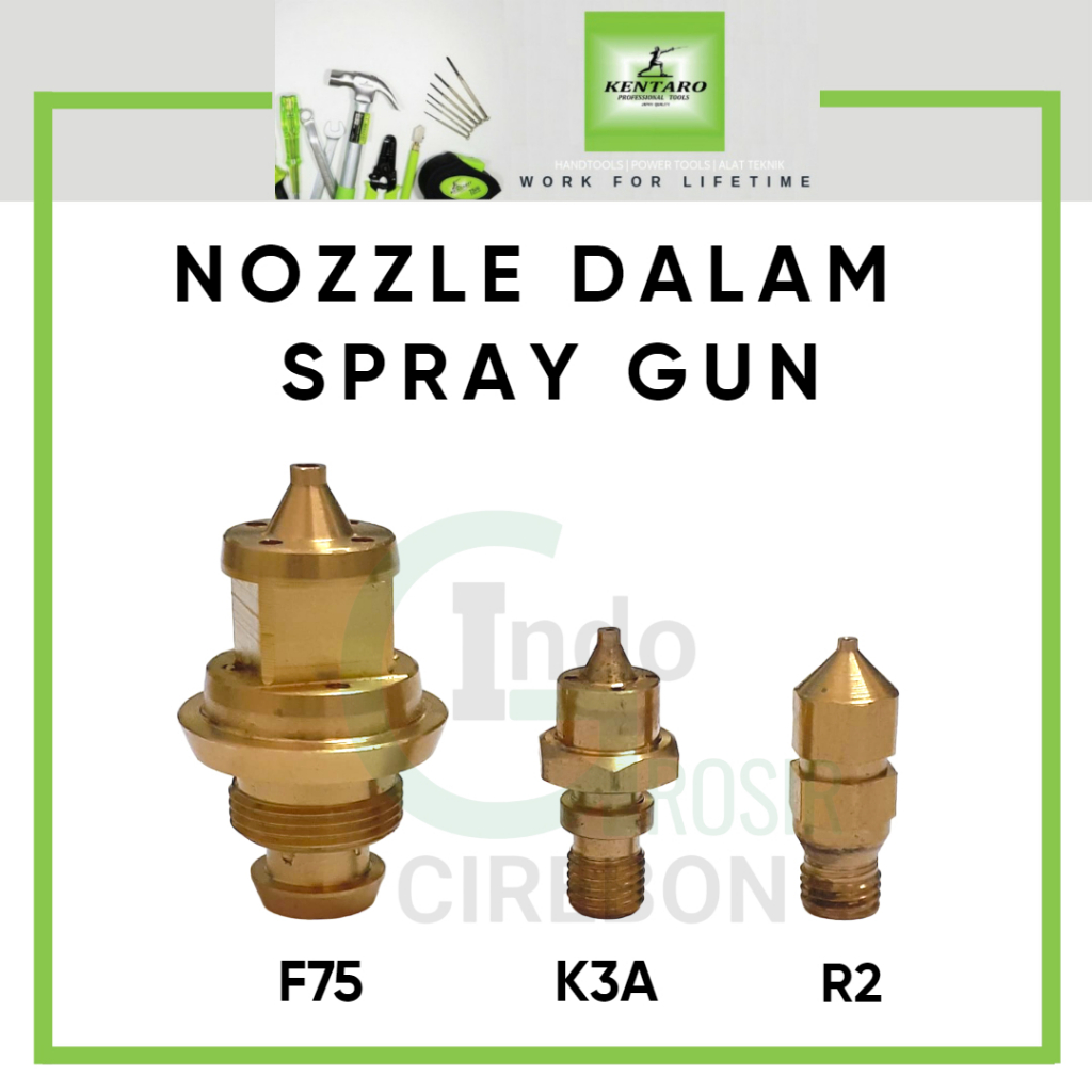 KENTARO Nozzle DALAM Spray Gun R2 K3A F75G Spare Part Spraygun