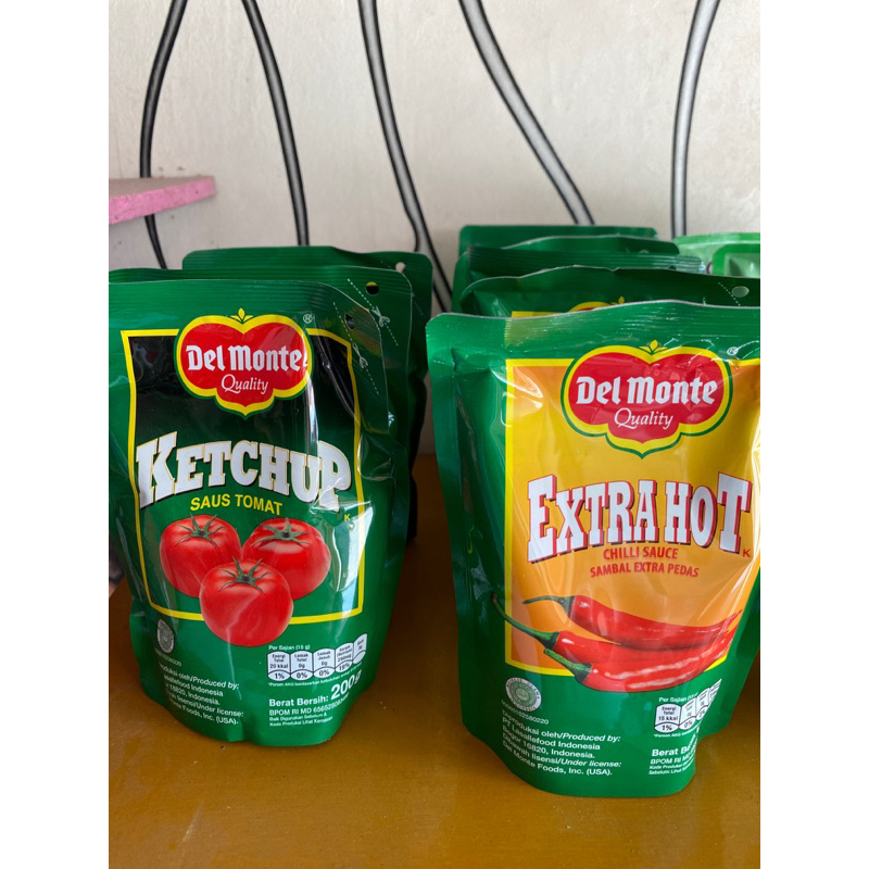 

Delmonte pouch tomat saos sambal 200gr