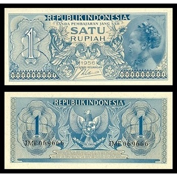 Uang Kuno INDONESIA 1 Rupiah 1956