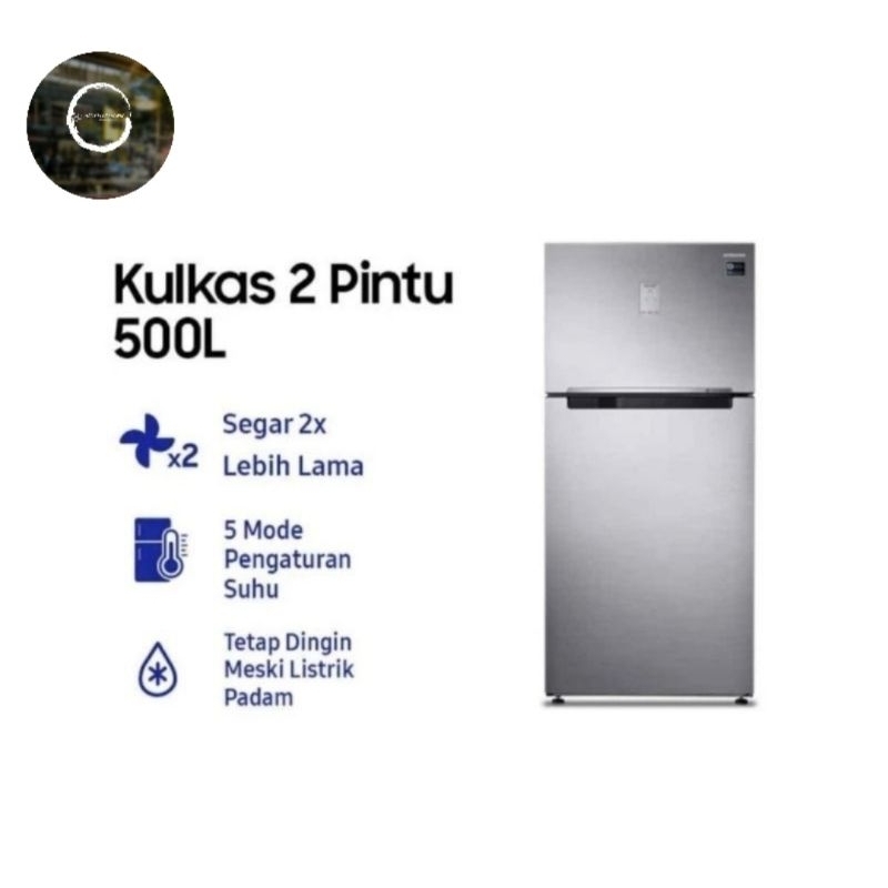 Kulkas 2 Pintu SAMSUNG RT50K6241S8 JUMBO - 500 Liter