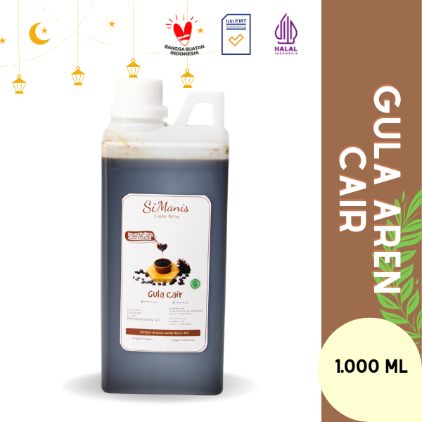 

Gula Aren Cair 1 Liter (1,3 Kg) - SiManis