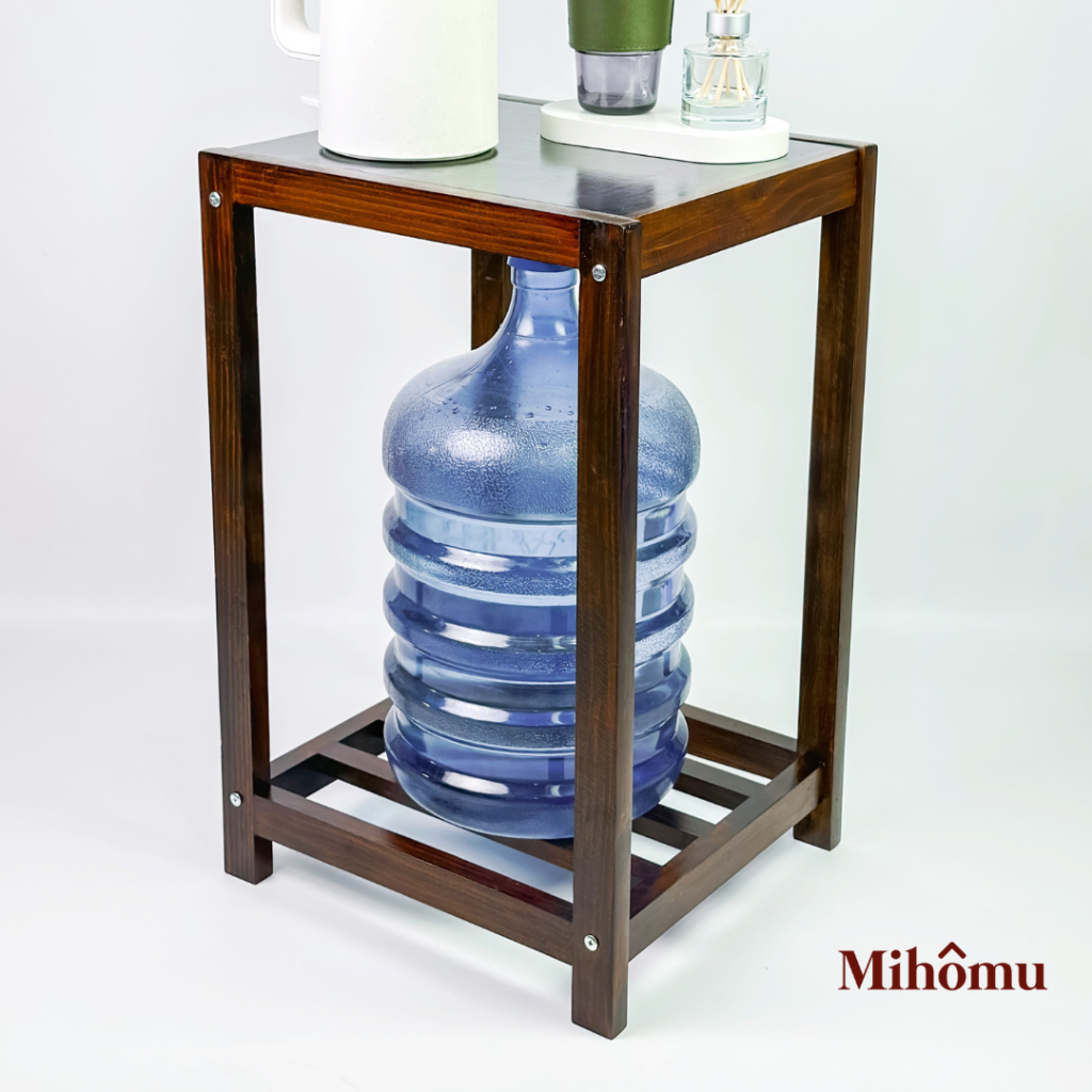 RAK MEJA DISPENSER KAYU/RAK SUDUT SERBAGUNA/MULTIFUNCTION WOOD RACK/Rak Meja Kayu Serbaguna