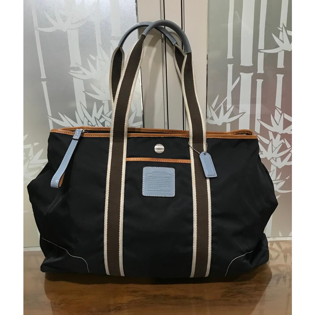 TAS HANDBAG COACH ORIGINAL PRELOVED WARNA HITAM 41x17x27 cm (PxLxT)