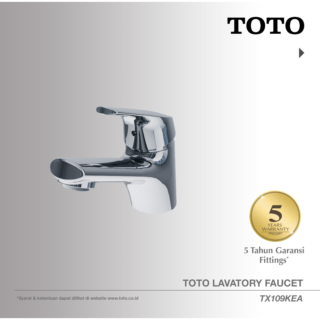 TOTO TX109KEA Lavatory Faucet (Cold Only) - Keran Wastafel
