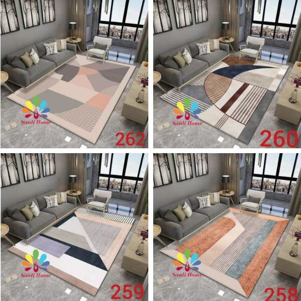 Karpet lantai Eropa Polyester Premium 200x270