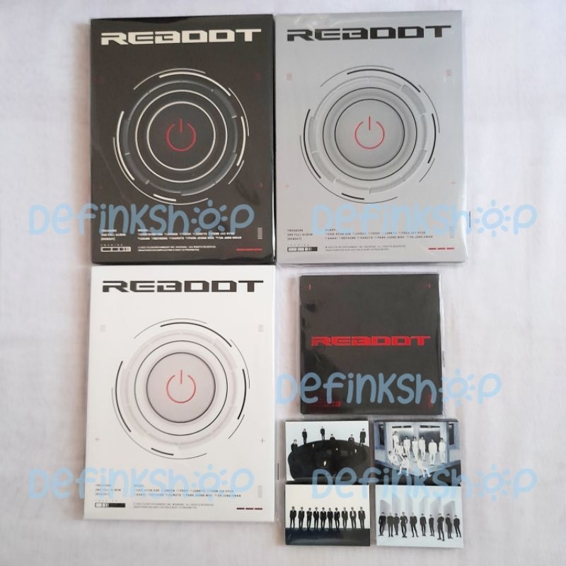 [READY STOCK] First Press 2nd Full Album Treasure - Reboot Photobook YG Tag Digipack Kit ver Sealed 