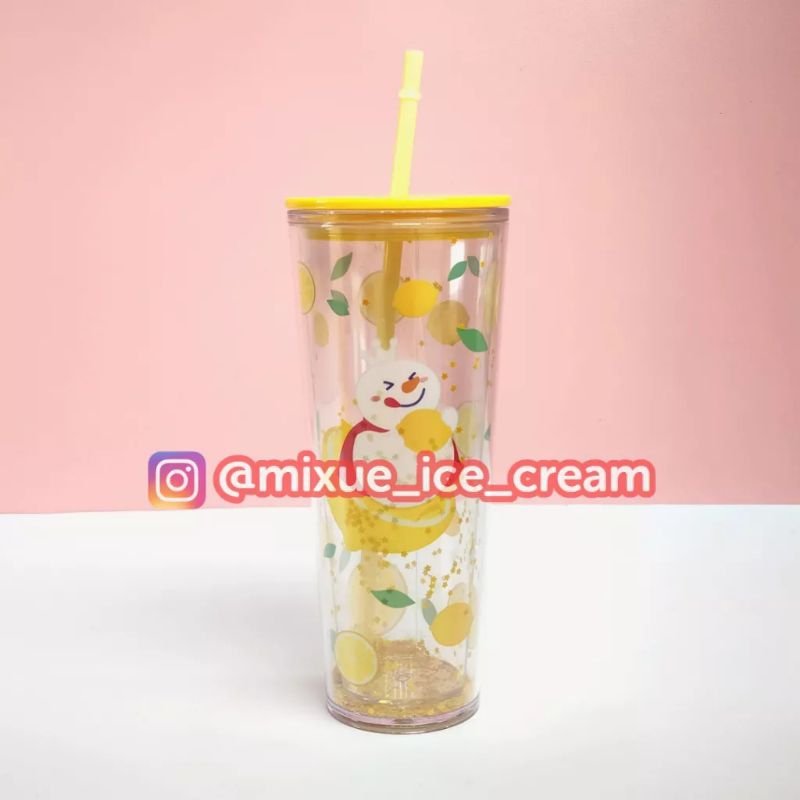 Mixue Tumbler Snowking Lemon Cup