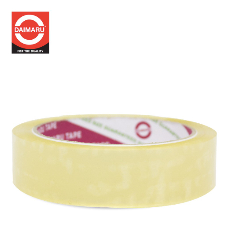 

Selotape Isolasi Transparan 1 inch 24 mm x 72 Yard Daimaru