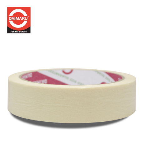 

Masking Tape Lakban Kertas Warna Cream 1 Inch 24 mm x 21 meter Daimaru