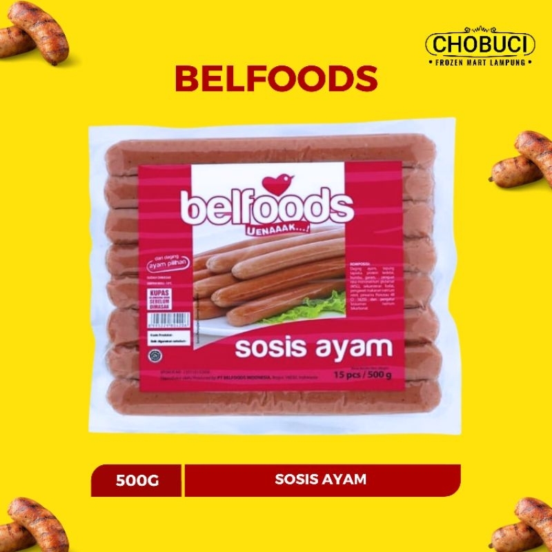 

Belfoods Sosis Ayam 500gr