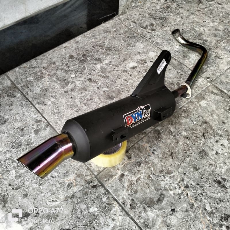 knalpot matic tsukigi beat fi new carbu mber gledeg corong panjang