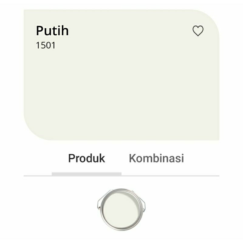 CAT TEMBOK INTERIOR DAN EKSTERIOR DULUX CATYLAC - PUTIH/1501