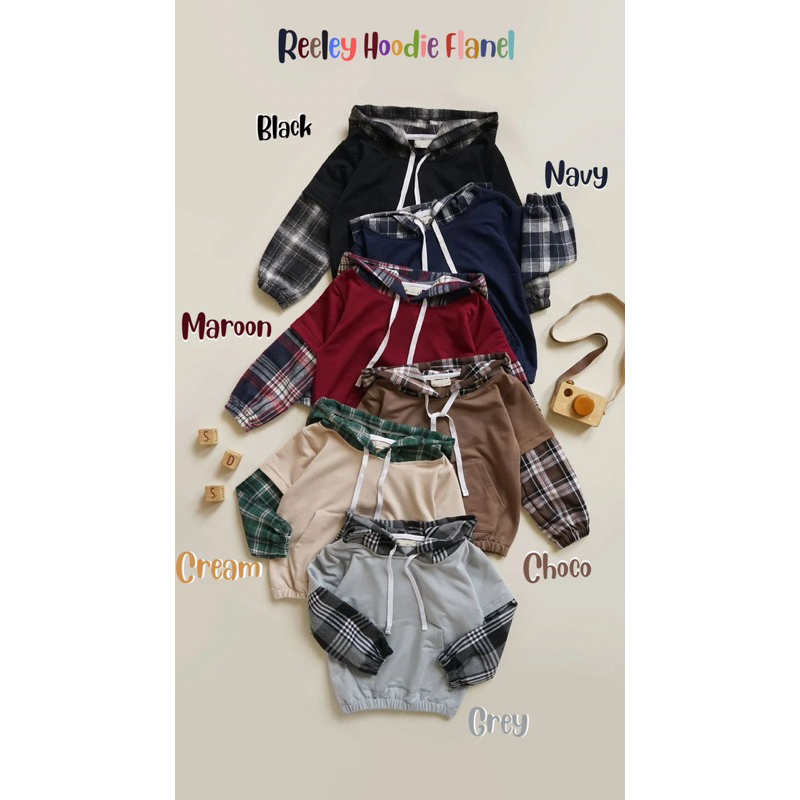 Kamekala | Reeley flanel hoodie |hoodie |jacket | flanel |unisex