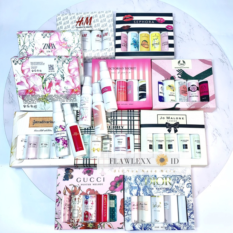 PARFUM BRANDED GIFT SET 1BOX ISI 5-2
