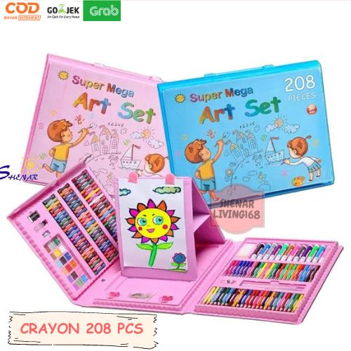

CRAYON 208 PCS / PENCIL WARNA / ALAT MENGGAMBAR / CRAYON SHENAR