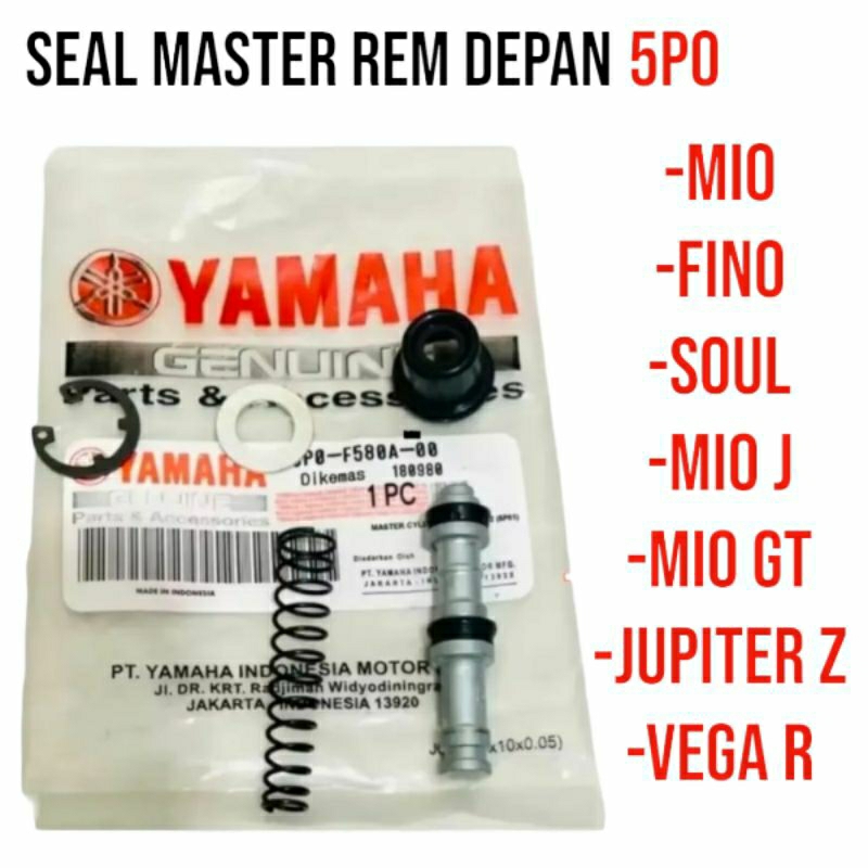 Seal master rem depan MIO- FINO- SOUL- MIO J- MIO GT- JUPITER Z- VEGA R