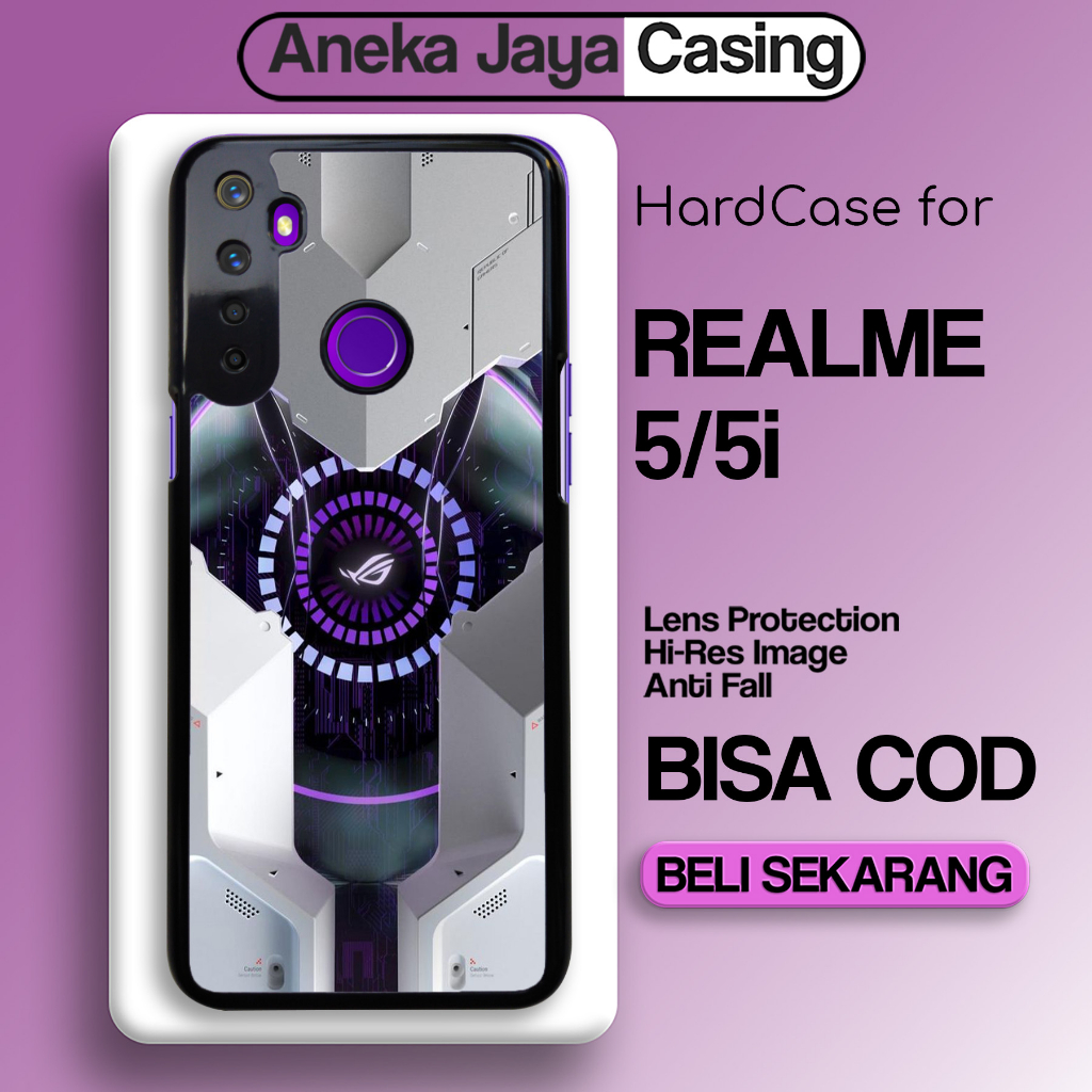 Case REALME 5 Casing REALME 5i Motif Rog 04 Premium Silicon Case Glossy Anime Case Hp Cover Casing C